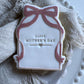 Elegant Bow Arch Cookie Stamp & Cutter