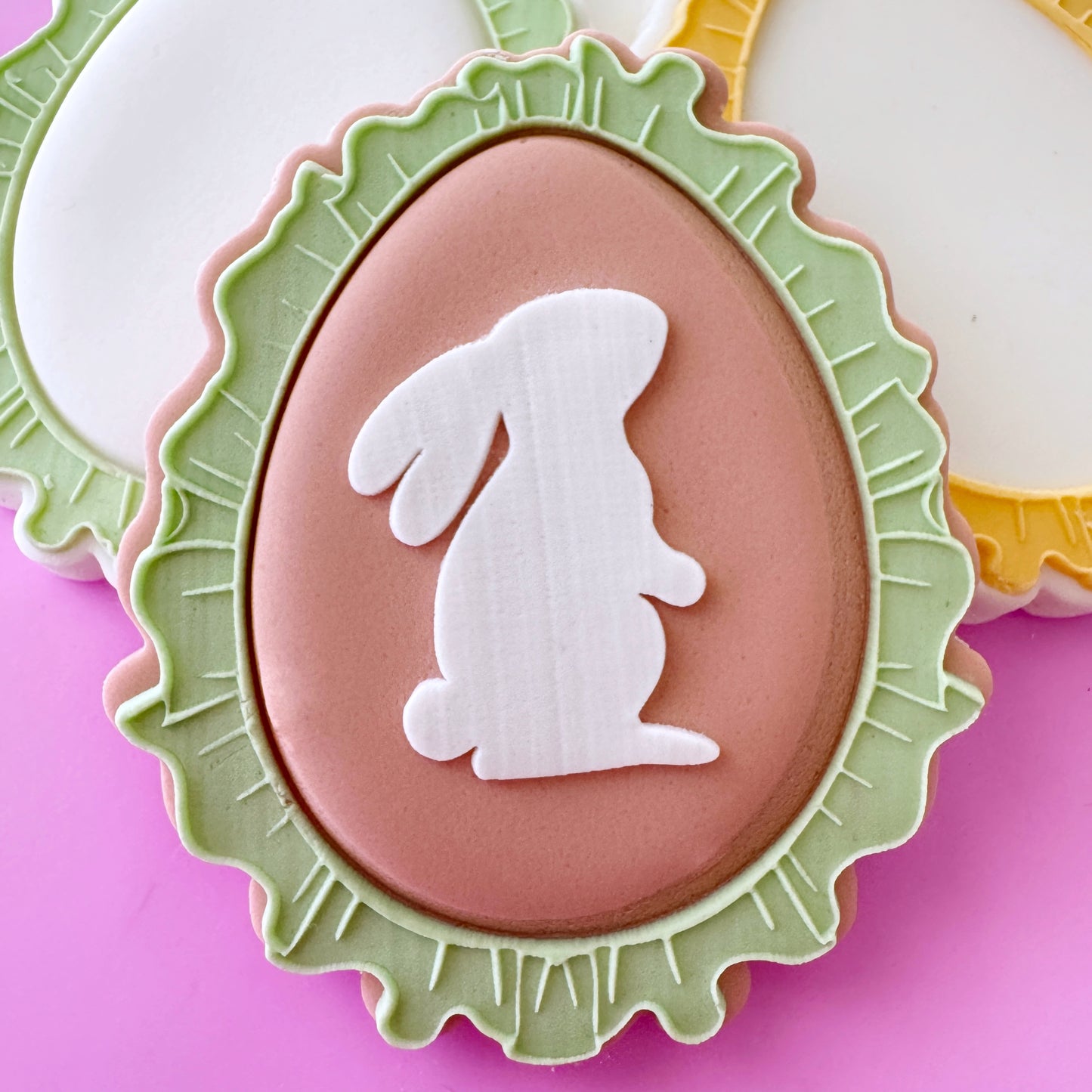 Mini Easter Silhouettes Cookie Stamp