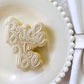Beaded Bride to be Cookie Stamp & Cutter