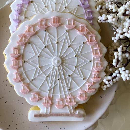 Ferris Wheel Cookie Stamp & Cutter