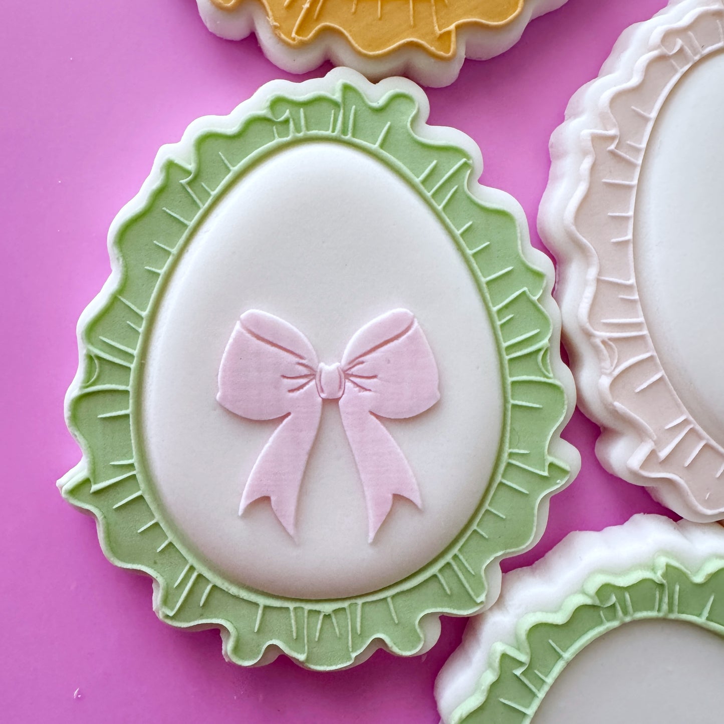 Mini Easter Silhouettes Cookie Stamp