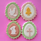 Easter Silhouettes Bundle Cookie Stamps