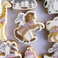 Carousel Horse Charmer Cookie Stamp & Cutter