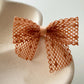 Neutral Mesh Pre tied bows (10pk)