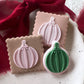 Petite Bauble Cookie Stamp & Cutter