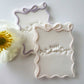 Long Bow & Wavy Border Cookie Stamp & Cutter