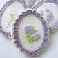 Cutout Oval Frilled Edge Cookie Stamp & Cutter