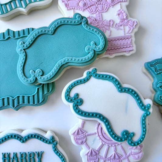 Carousel Frame Cookie Stamp & Cutter