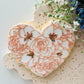 Large Flower Outline Heart Cookie Stamp & Cutter