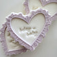 Heart Frilled Edge Cookie Stamp & Cutter