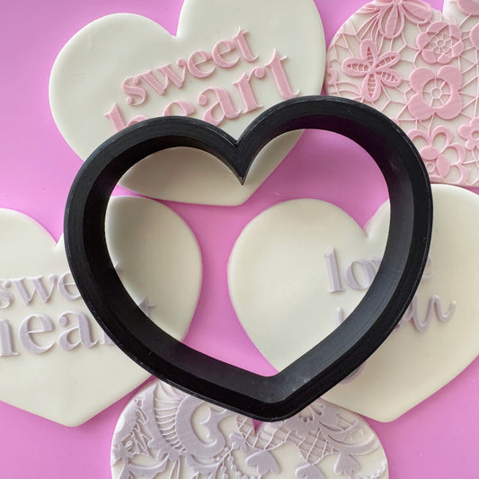 9cm Chubby Heart Cutter