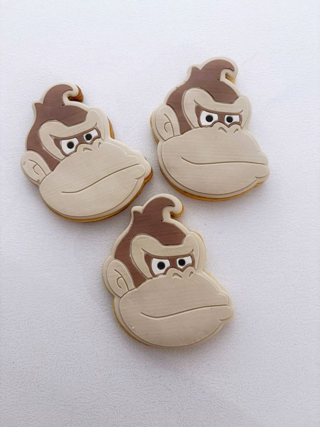 Donkey Kong Cookie Stamp & Cutter