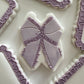 Frilled Bow Cookie Stamp & Cutter