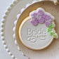 Butterfly Orchid Round Cookie Stamp & Cutter