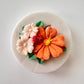 Flower with Ladybug Silicone Mould