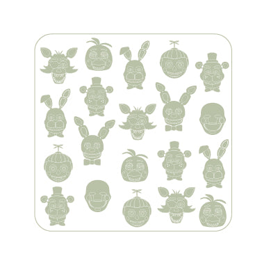 Five Nights Pattern Cookie Stamp