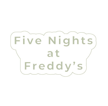 Five Nights at Freddys Cookie Stamp & Cutter