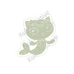 Gabby Dollhouse Mercat Cookie Stamp & Cutter