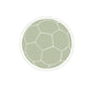 Soccer Ball Cookie Stamp & Cutter