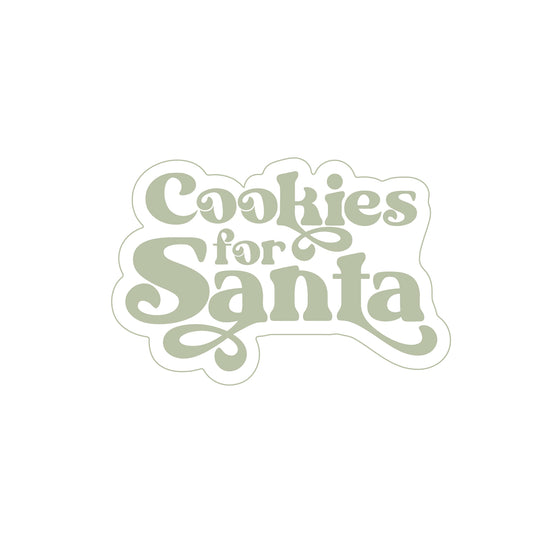 Cookies for Santa Cookie Stamp & Cutter