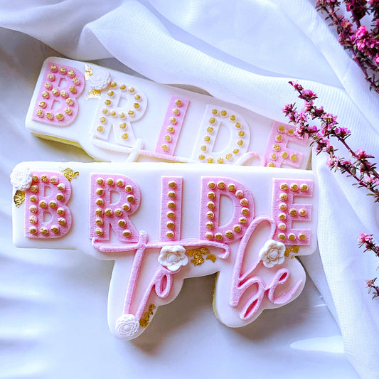 9.5cm Bride To Be Cookie Stamp & Cutter
