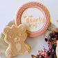 Teddy Bear Cookie Stamp and Cutter