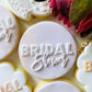 Small Glam Bridal Shower Cookie Stamp
