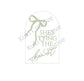 She's Tying the Knot Arch Cookie Stamp & Cutter