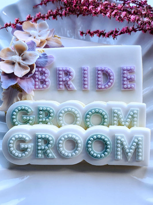 Groom Cookie Stamp & Cutter