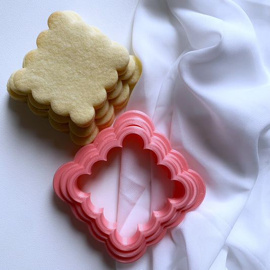 9cm Biscuit sqaure Cookie Cutter