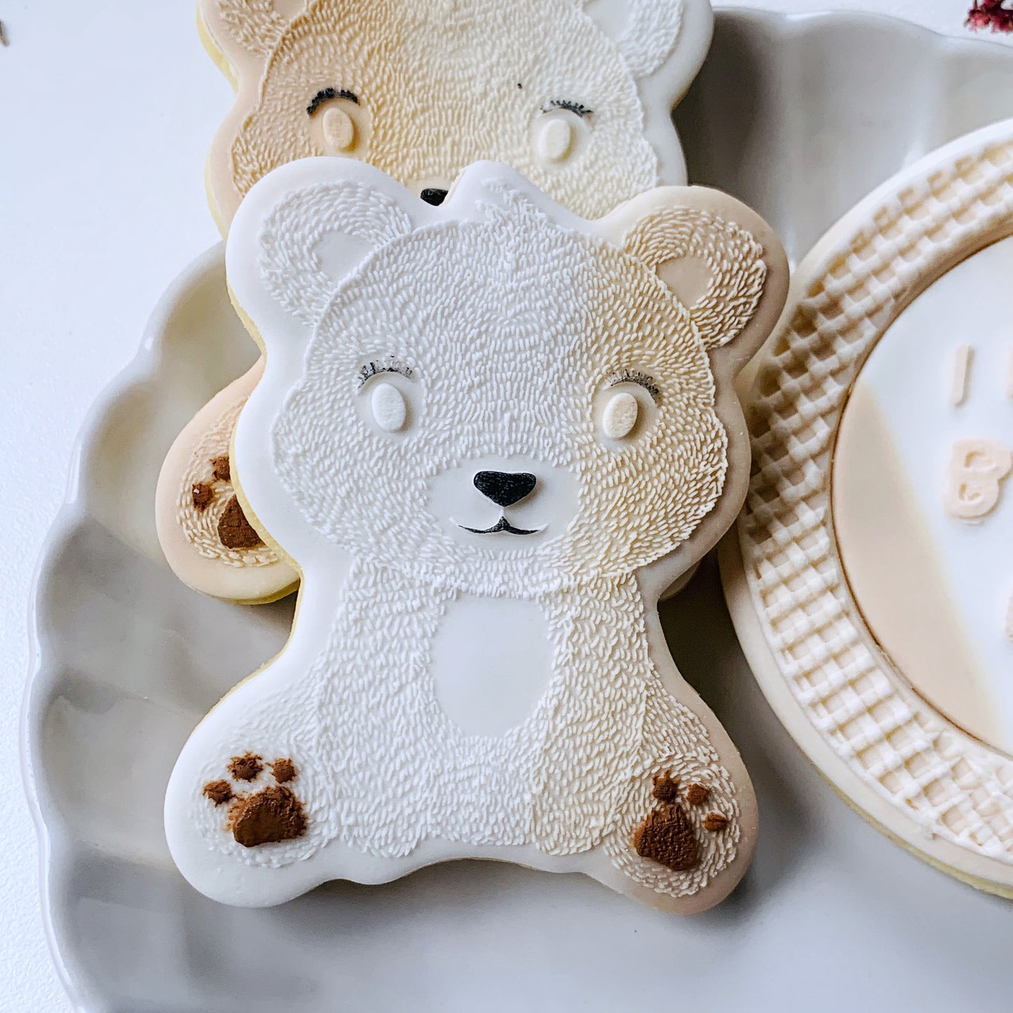 Teddy Bear Cookie Stamp and Cutter