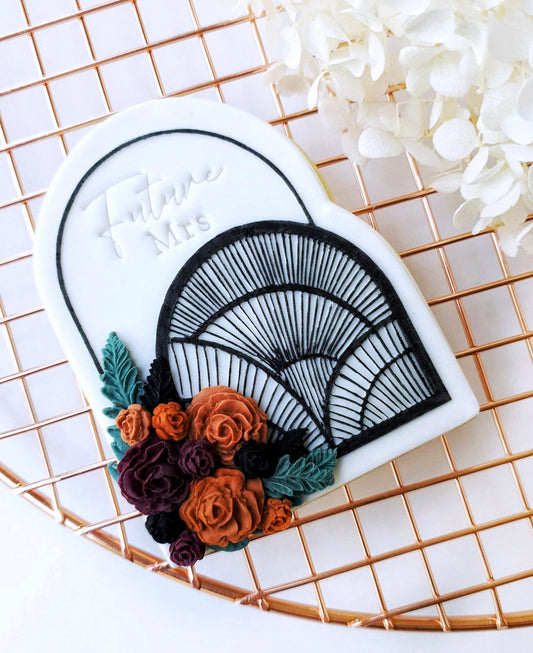 Boho Double Arch Cookie Stamp & Cutter