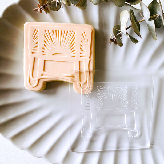 Bassinet Cookie Stamp and Cutter