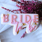 Large Bride To Be Cookie Stamp & Cutter