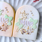 Floral MUM Cookie Stamp