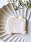 Fan Florals Double Arch Cookie Stamp & Cutter